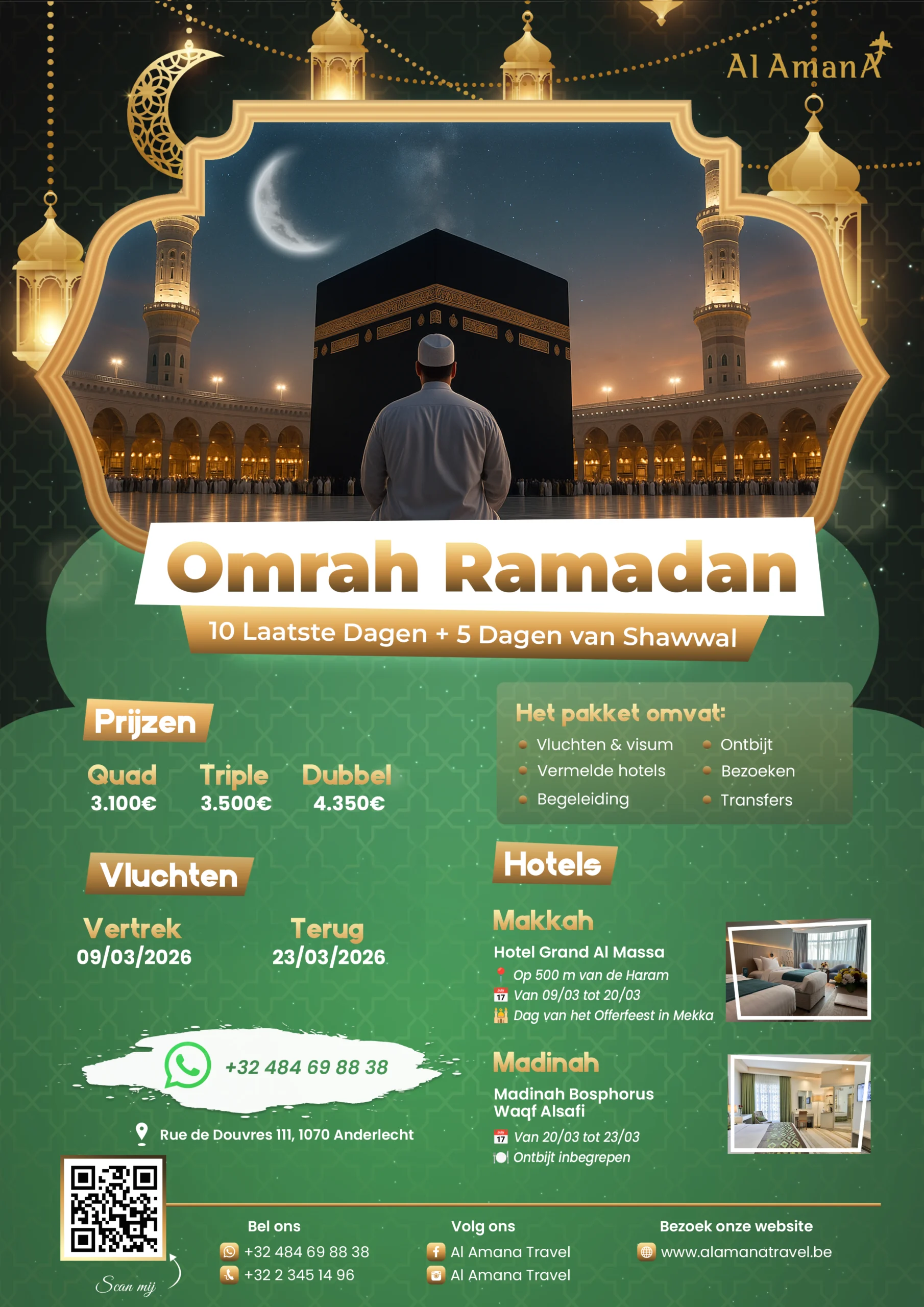 Omrah fin Ramadan NL